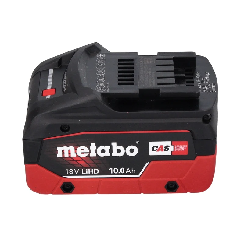 Metabo Set de base 18 V - 2x Batteries 10,0 Ah LIHD + Chargeur ASC 145 système CAS
