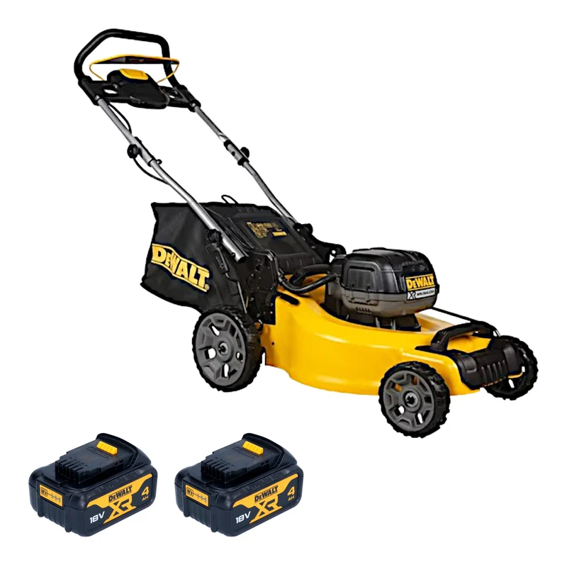 Tondeuse à gazon sans fil DeWalt DCMW 564 N 36 V (2x 18 V) 48 cm sans balais + 2x batterie 4,0 Ah - sans chargeur