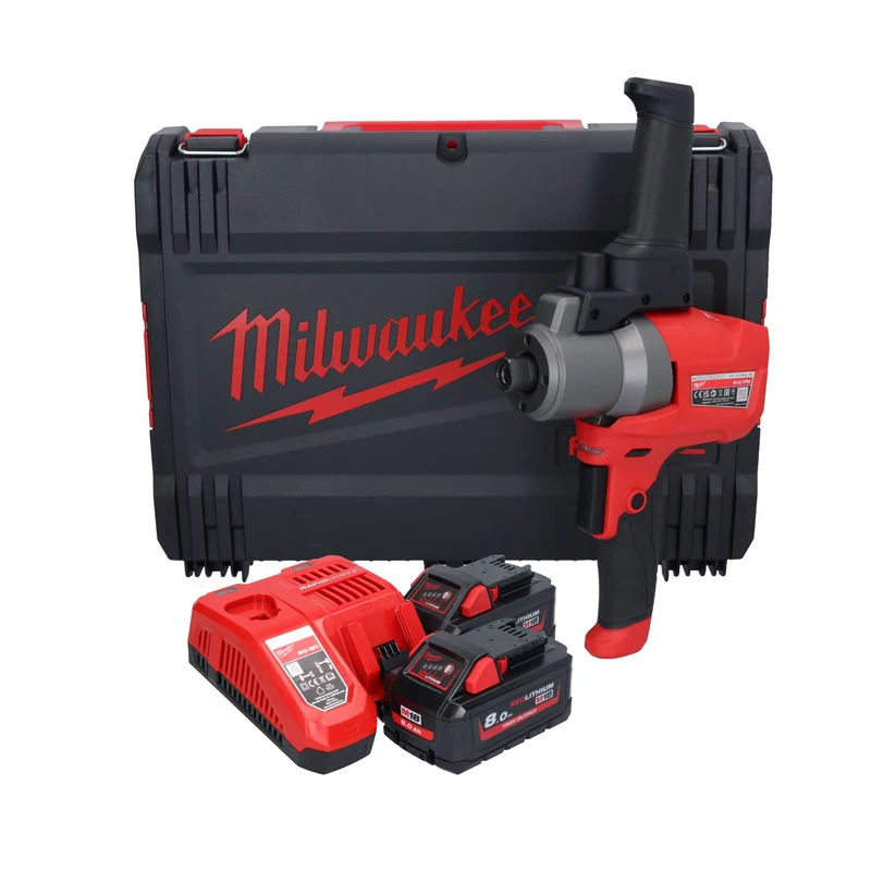Milwaukee M18 FPM-802X Batterie 18 V 20 l Brushless + 2x Batterie 8,0 Ah + chargeur + HD Box