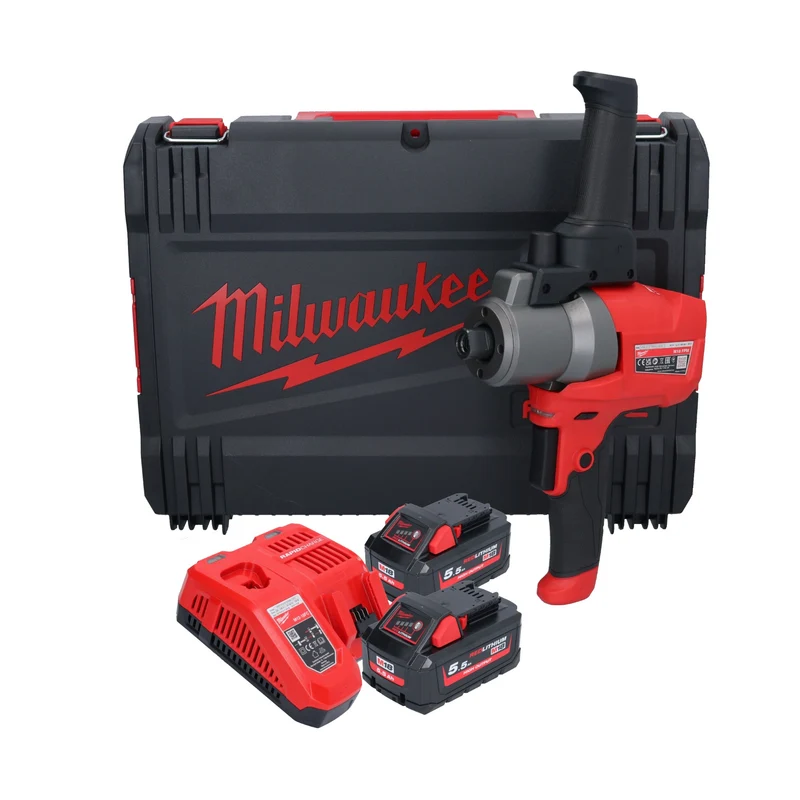 Milwaukee M18 FPM-552X Batterie Rhrgert 18 V 20 l Brushless + 2x Batterie 5,5 Ah + Chargeur + HD Box