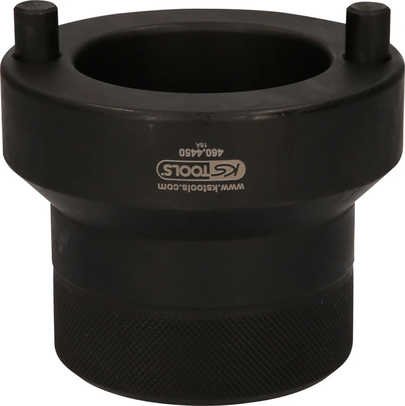 KS TOOLS Clé d'écrou d'essieu 1/2' avec 2 ergots pour Fuso, Ø 86 mm ( 460.4450 )