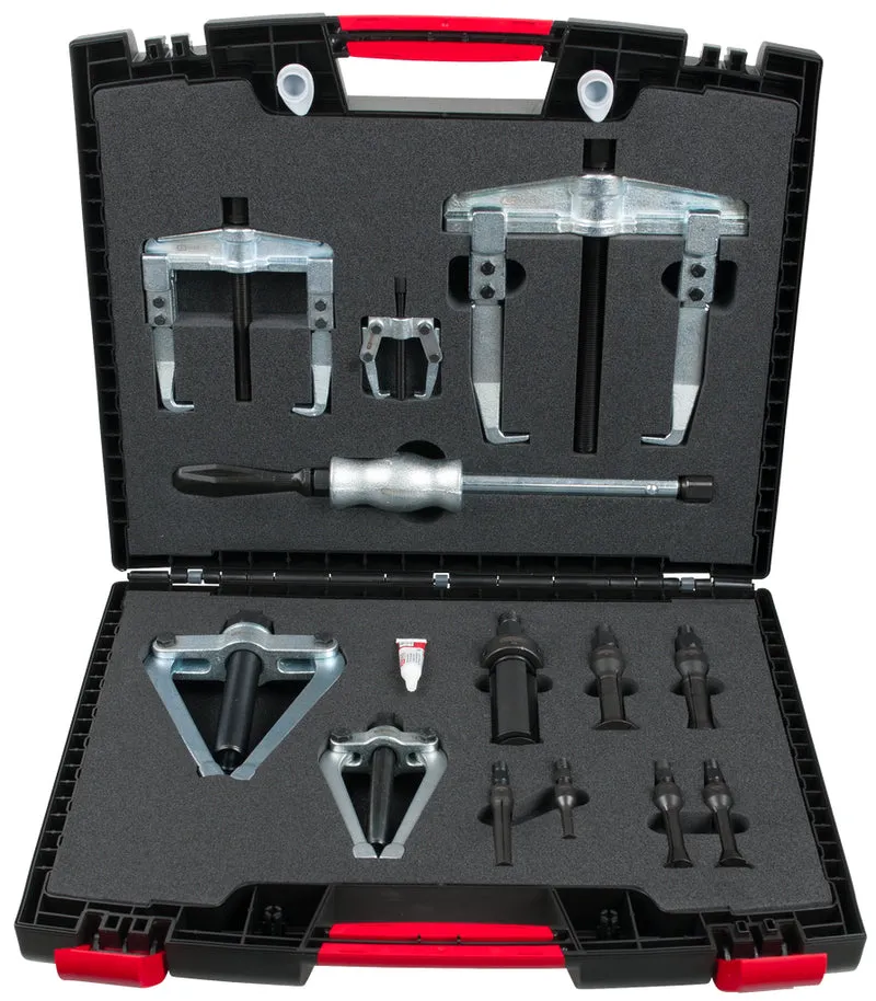 KS TOOLS Coffret d'extracteurs par prise intérieure et extérieure Ø 10-75 mm, 13 pcs ( 660.0023 )