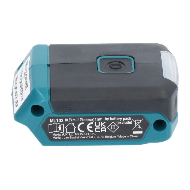 Makita DEBML 103 Lampe de poche LED sans fil 12 V max. 100 lm Solo - sans batterie, sans chargeur