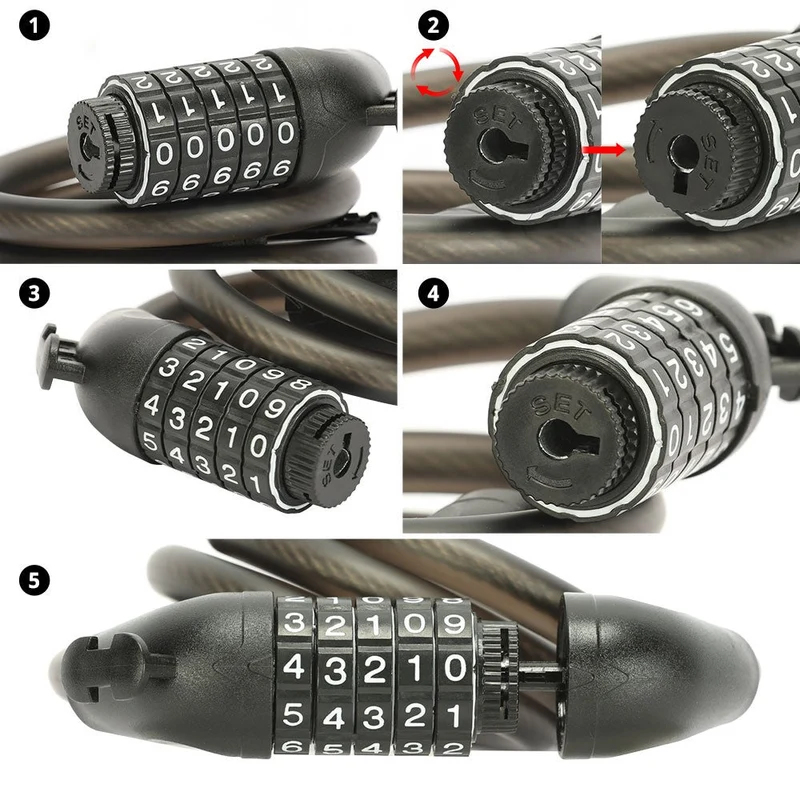 E-Bike Password Cable Lock