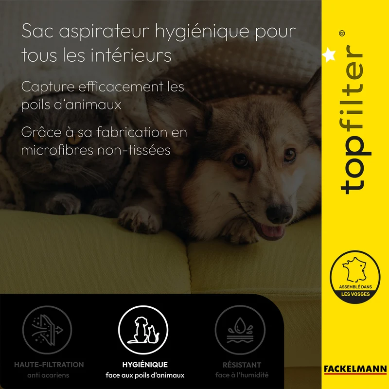 Sac TopFilter PREMIUM 64876 Bosch Siemens