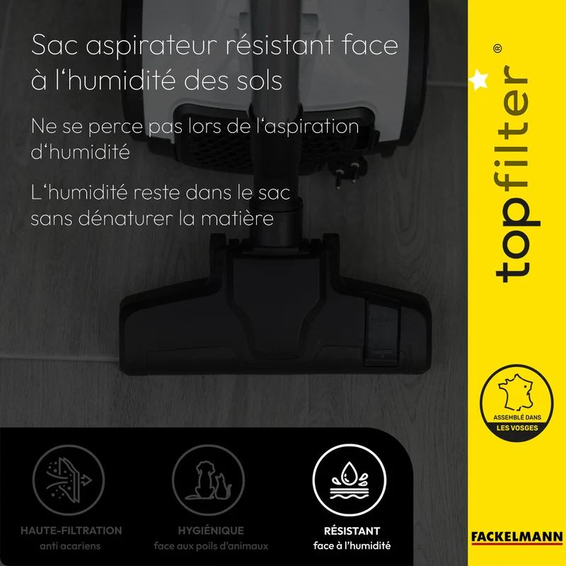 Sac TopFilter PREMIUM 64811 Dirt Devil Samsung Rotel