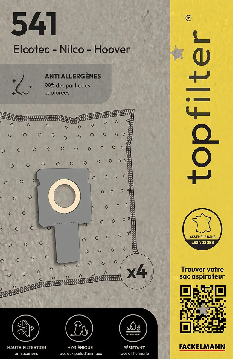 Sac TopFilter PREMIUM 64541 Elcotec Nilco