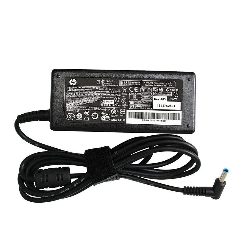 65W HP 15q-ds3000 Laptop Adaptateur CA Chargeur - Europe