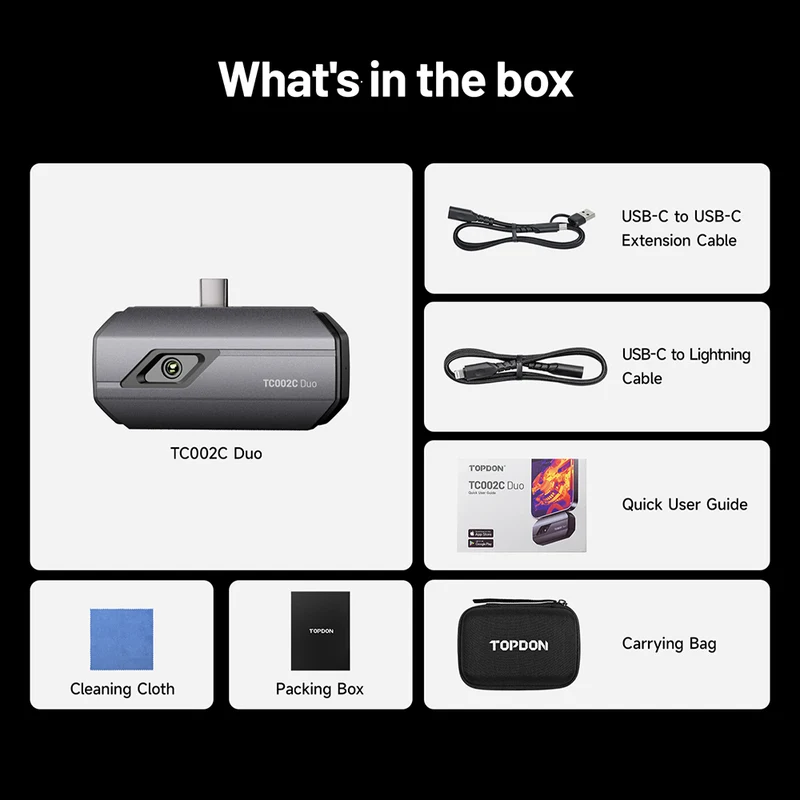 TC002C Duo (USB-C iPhone & Android Devices)