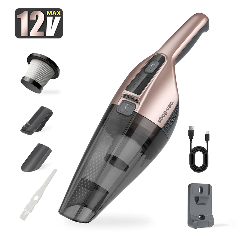 Shop-Vac® 12V Handheld Cordless Vacuum - Champagne