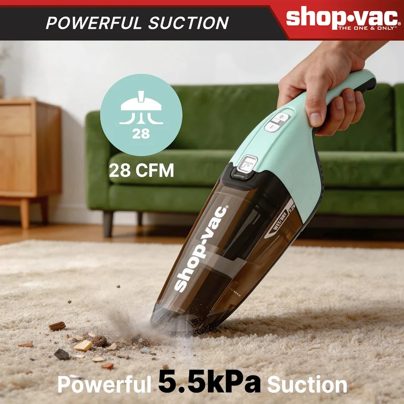 Shop-Vac® Wet/Dry Handheld Vacuum - Green