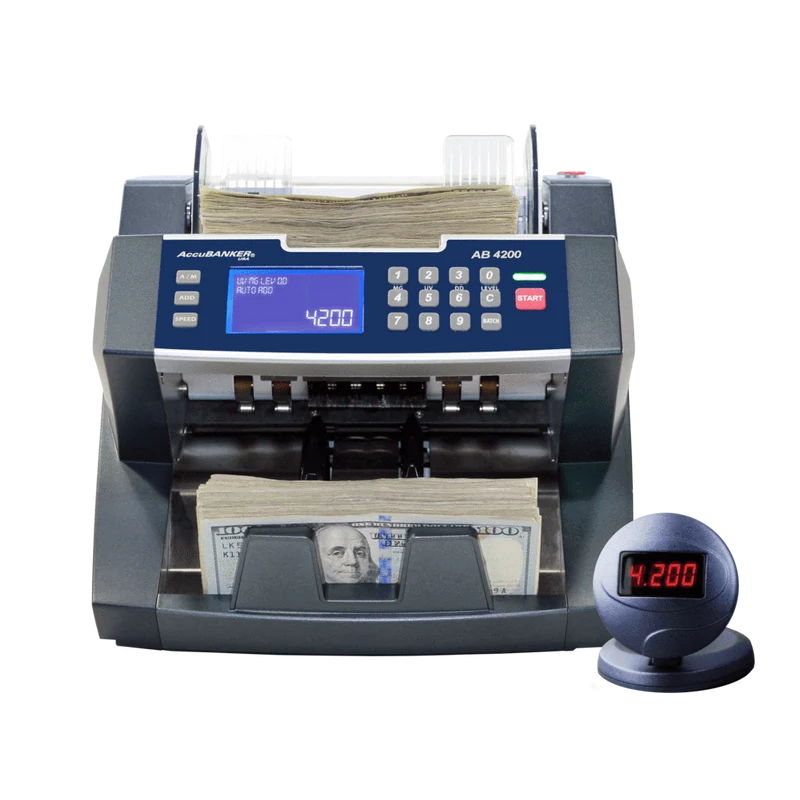 Accubanker AB4000 MGUV - Cash Teller with UV and MG Detection