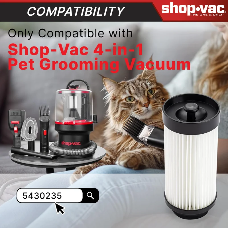 Shop-Vac® Replacement Cartridge Filter (Compatible with 5430235)