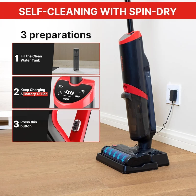 Shop-Vac® Wet/Dry Rechargeable Vacuum Cleaner & Mop