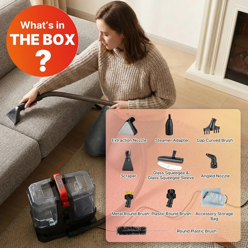Shop-Vac® Portable Carpet Steam Cleaner
