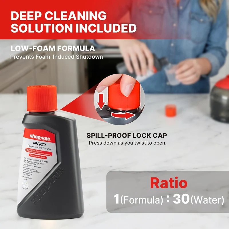 Shop-Vac® Carpet & Upholstery Steam Cleaner