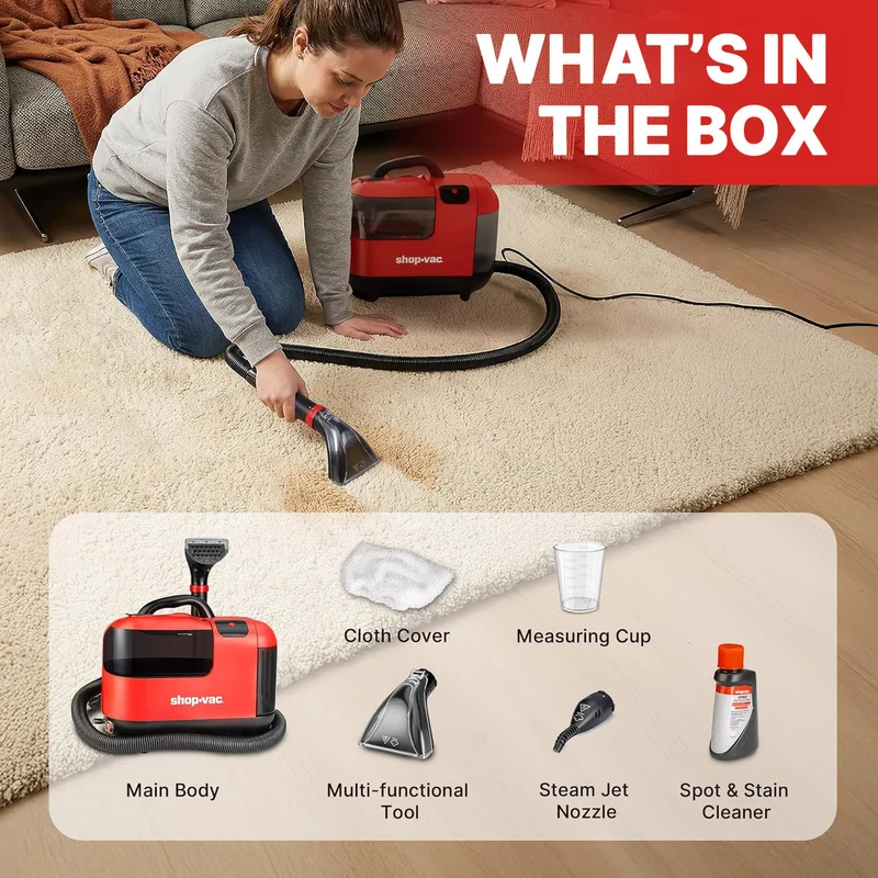 Shop-Vac® Carpet & Upholstery Steam Cleaner