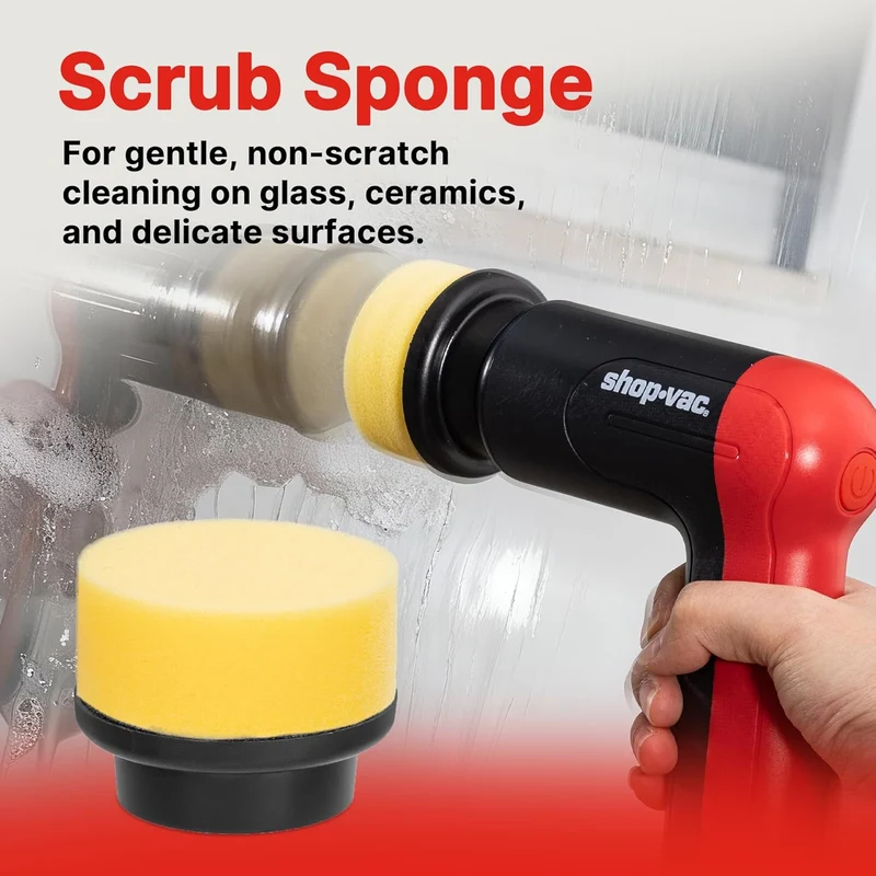 Shop-Vac® Cordless Tile Scrubber Replacement Pad & Brush Kit