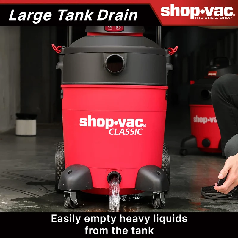 Shop-Vac® 14 Gallon 6.5 Peak HP Wet/Dry Vacuum