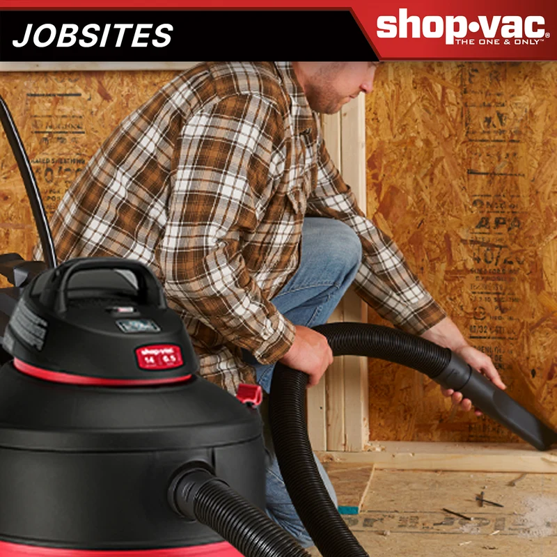 Shop-Vac® 14 Gallon 6.5 Peak HP Wet/Dry Vacuum