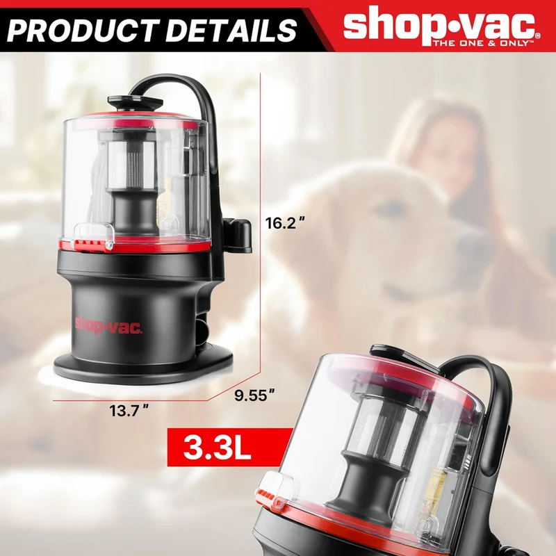 Shop-Vac® 4-in-1 Pet Grooming & Vacuum