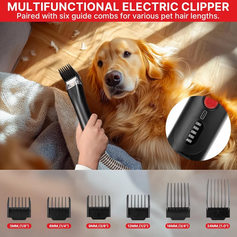 Shop-Vac® 4-in-1 Pet Grooming & Vacuum