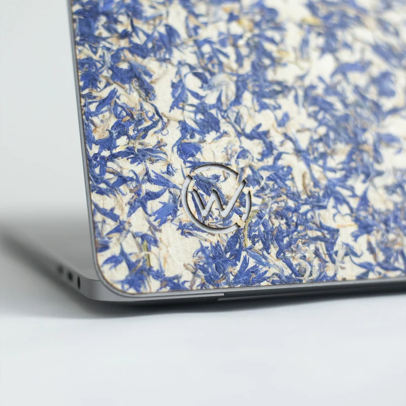 Cover MacBook Bleuets Premium Made in France