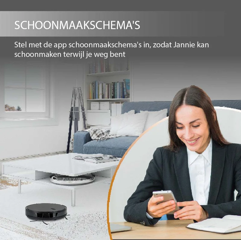Robotstofzuiger Jannie 4.1