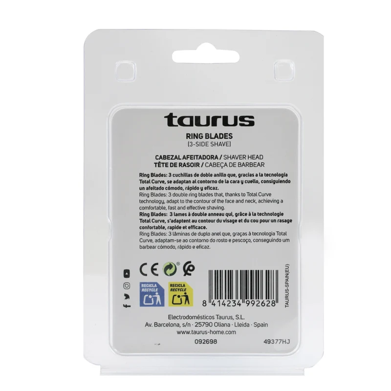 RING BLADES 3 SIDE SHAVE