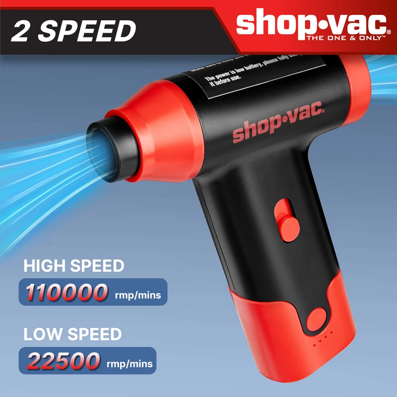 Shop-Vac® Portable 2-in-1 Cordless Blower/Vacuum