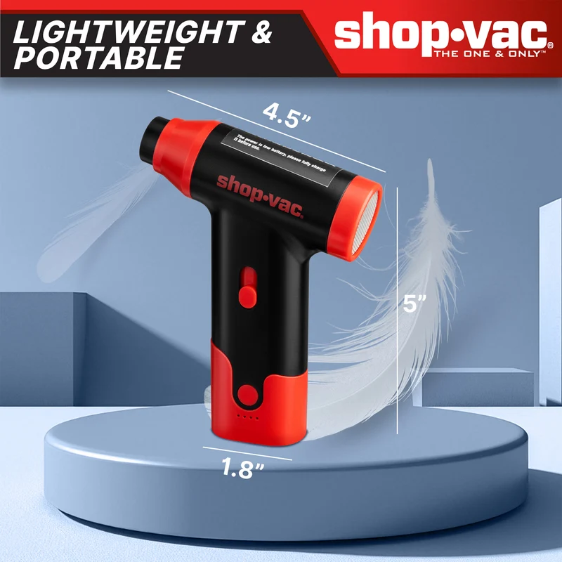 Shop-Vac® Portable 2-in-1 Cordless Blower/Vacuum