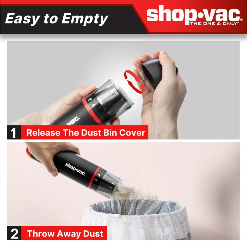 Shop-Vac® 2-in-1 Cordless Car Vacuum