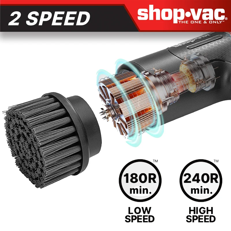 Shop-Vac® Cordless Spin Scrubber