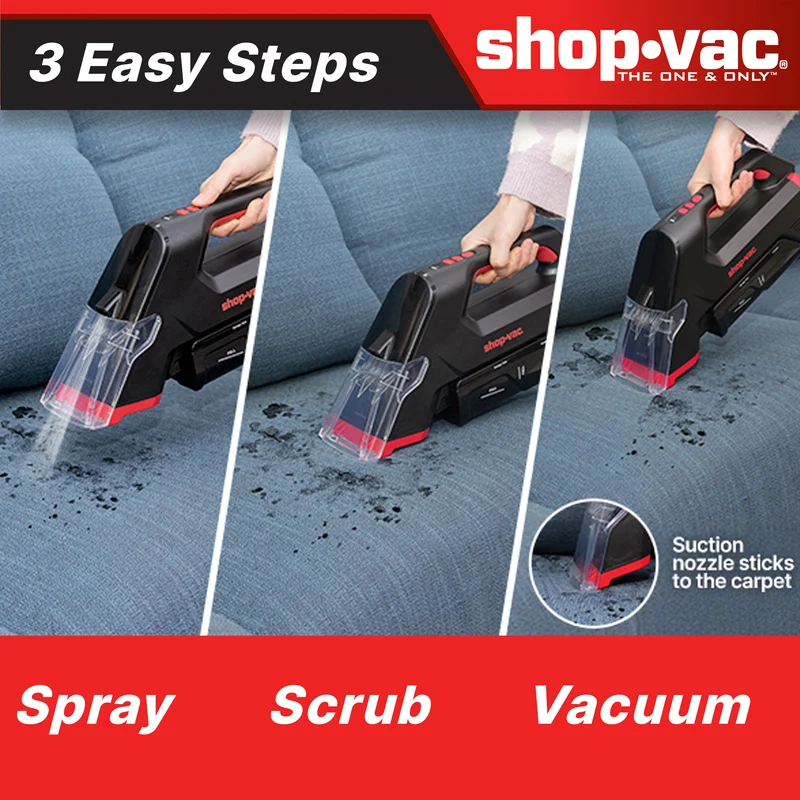 Shop-Vac® 3-in-1 Cordless Spot Cleaner