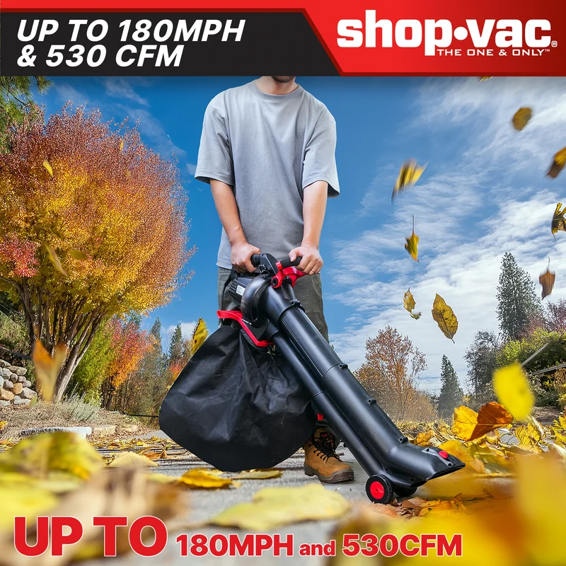 Shop-Vac® 3-in-1 Electric Leaf Blower, Vacuum & Mulcher