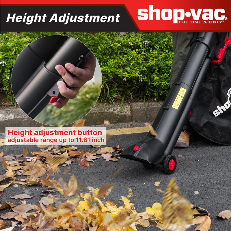 Shop-Vac® 3-in-1 Electric Leaf Blower, Vacuum & Mulcher