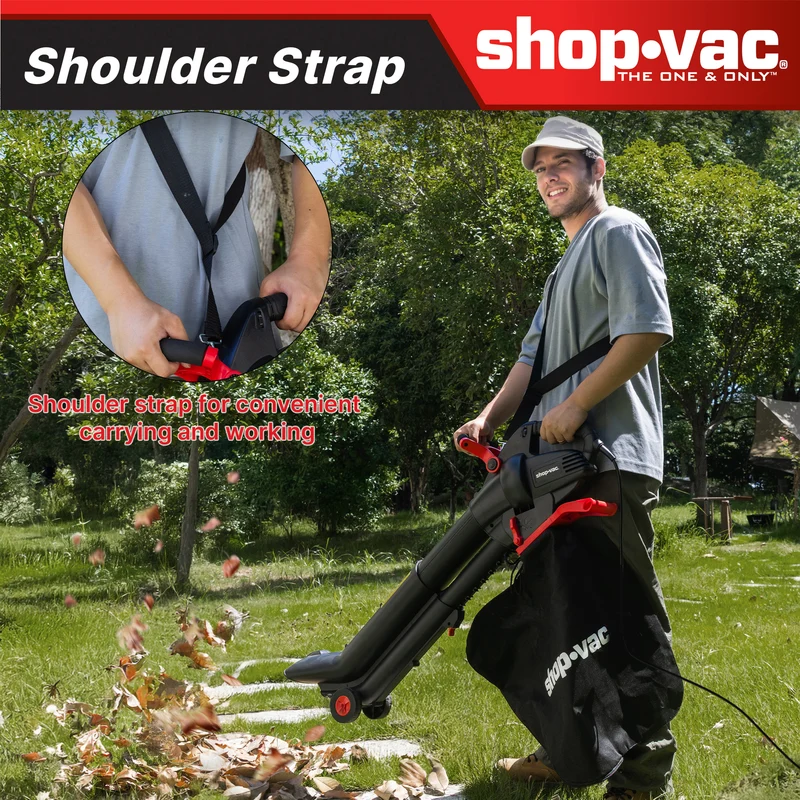 Shop-Vac® 3-in-1 Electric Leaf Blower, Vacuum & Mulcher