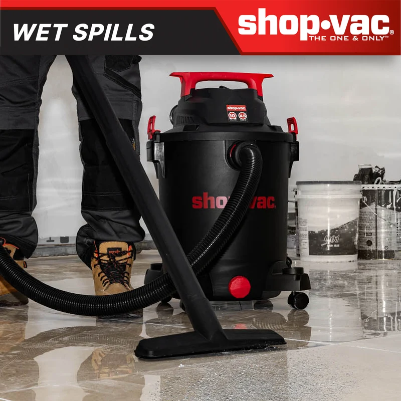 Shop-Vac® 10 Gallon 4.5 Peak HP Wet/Dry Vacuum