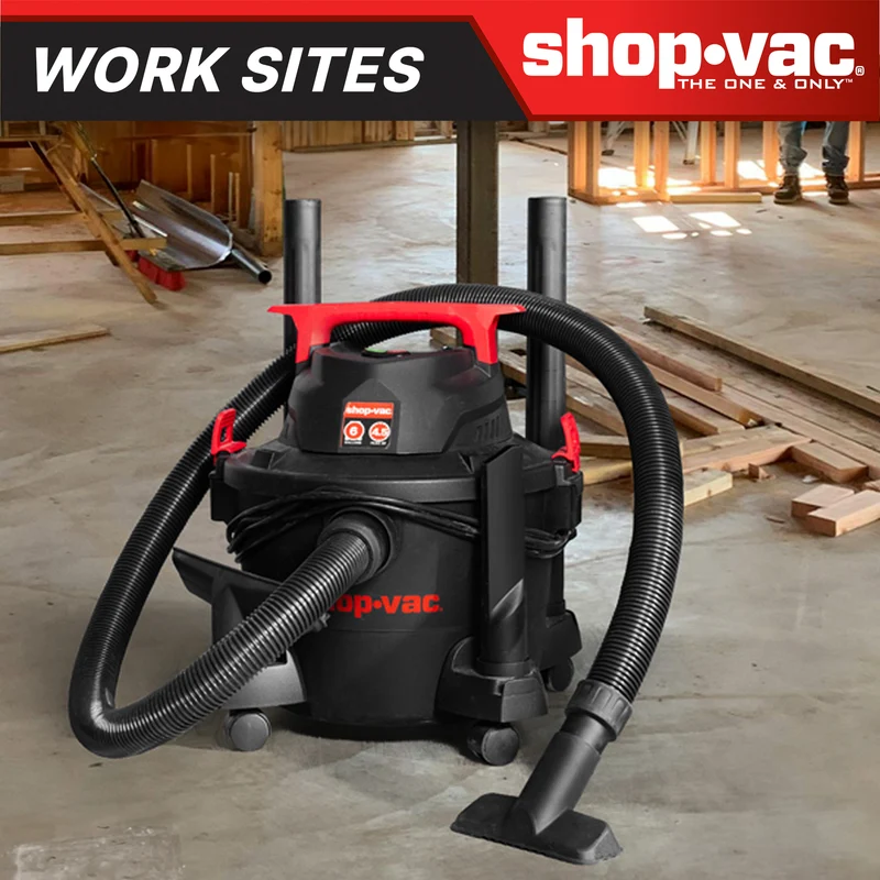 Shop-Vac® 6 Gallon 4.5 Peak HP Wet/Dry Vacuum