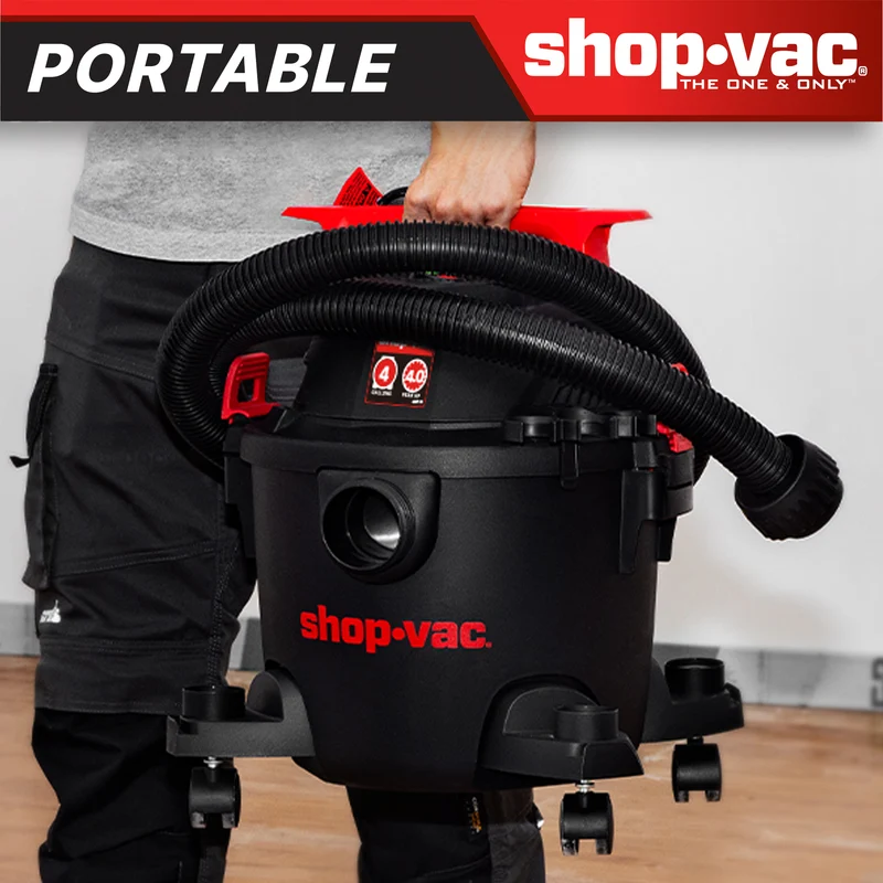 Shop-Vac® 4 Gallon 4.5 Peak HP Wet/Dry Vacuum