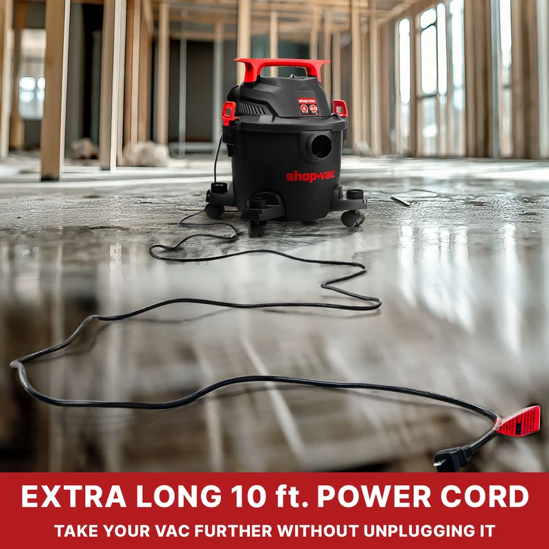 Shop-Vac® 4 Gallon 4.5 Peak HP Wet/Dry Vacuum