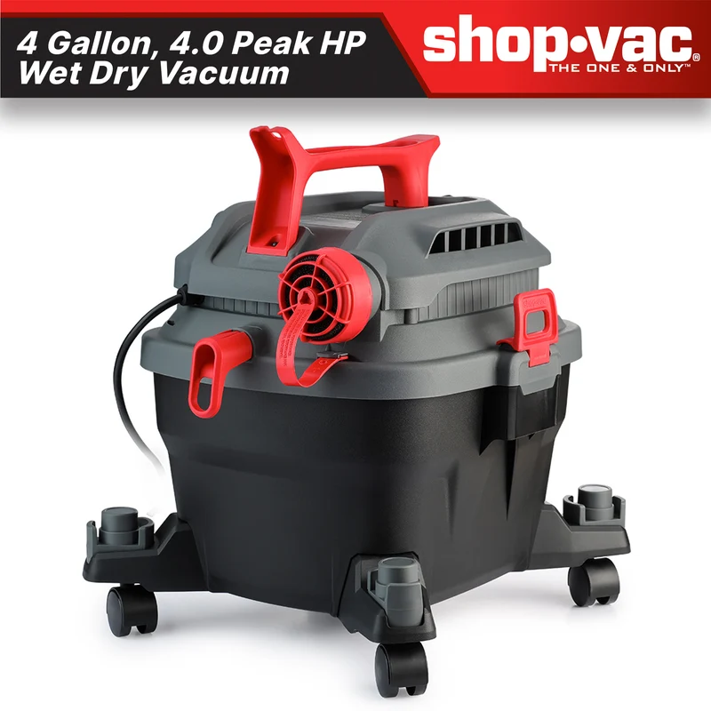 Shop-Vac® 4 Gallon 4.0 Peak HP Wet/Dry Vacuum