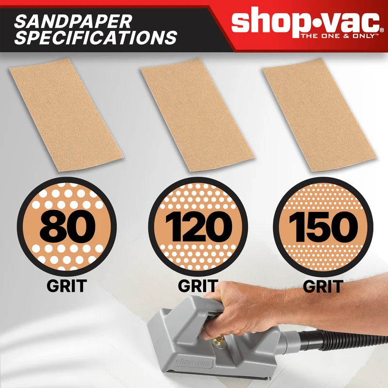 Shop-Vac® 1-1/4-inch diameter Dustless Hand Sander