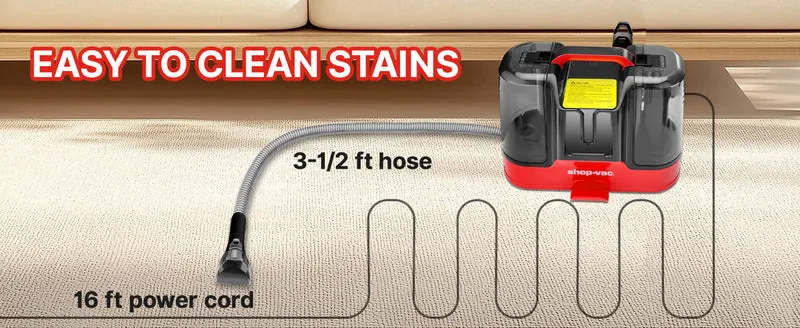 Shop-Vac® Portable Spot Cleaner