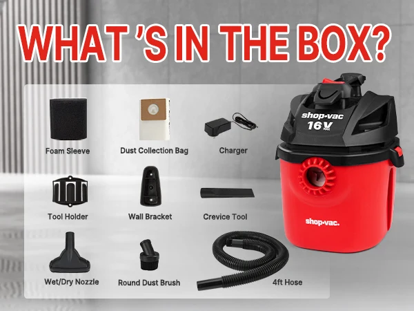 Shop-Vac® Cordless 1 Gallon Wet/Dry Vac