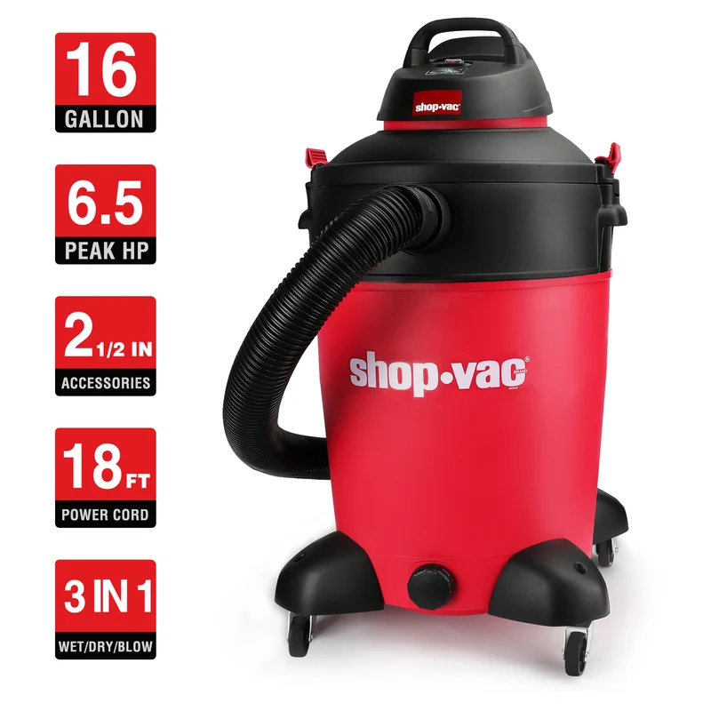 Shop-Vac® 16 Gallon 6.5 Peak HP SVX2 Wet/Dry Vac