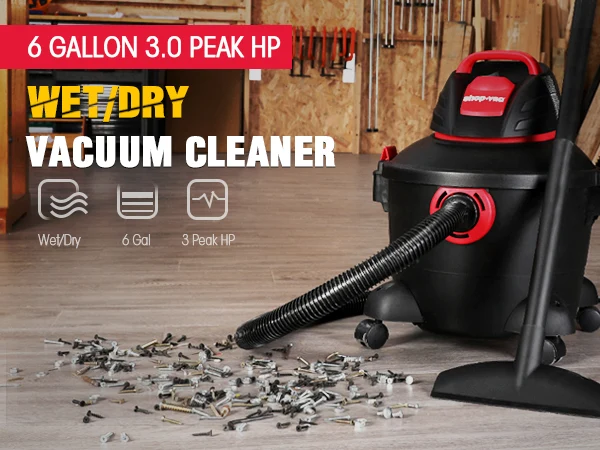 Shop-Vac® 6 Gallon 3.5 Peak HP Wet/Dry Vac
