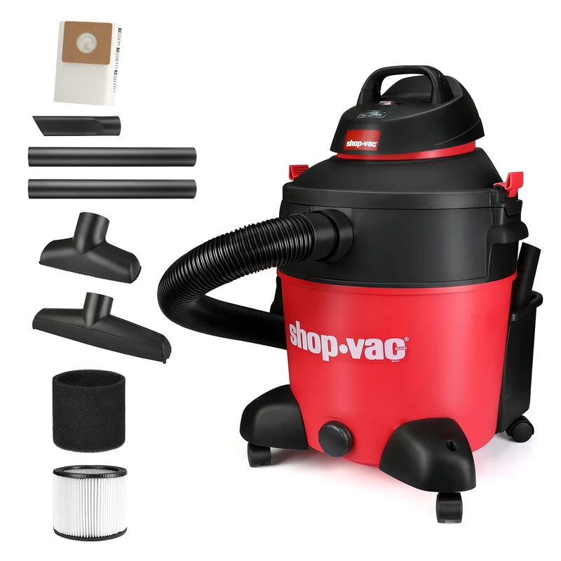 Shop-Vac® 12 Gallon 5.5 Peak HP Wet/Dry Vac