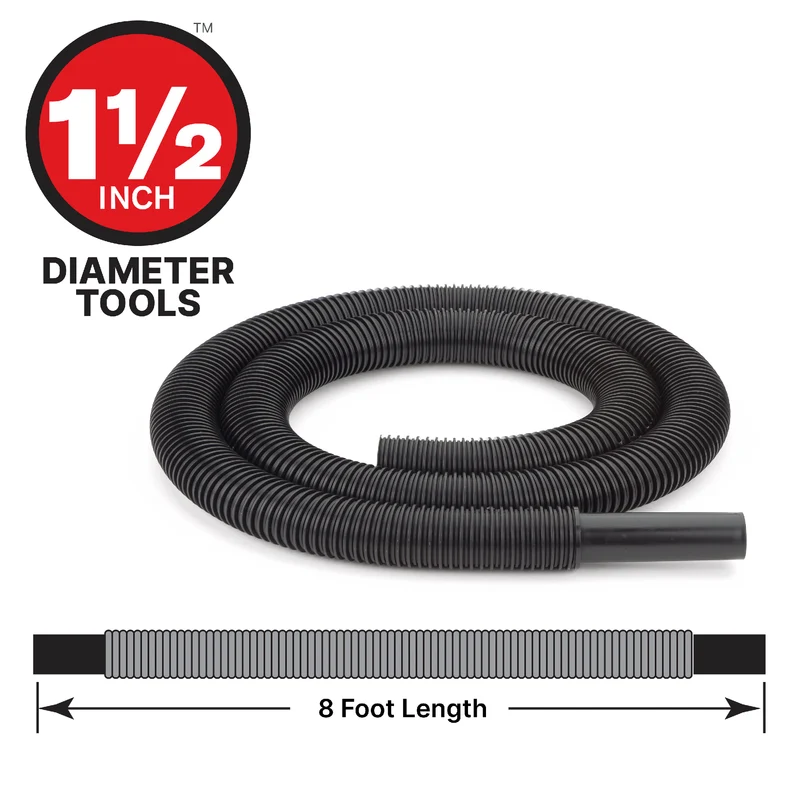 Shop-Vac® 8-foot x 1- 1/2-inch diameter Hose