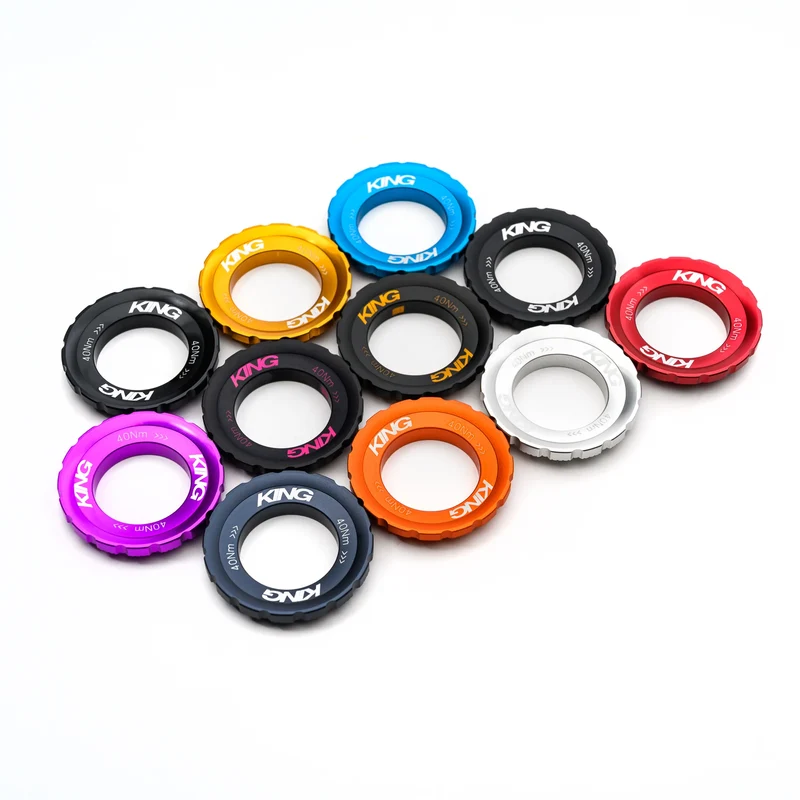 Serrage de disque Chris King Centerlock Lockring 3D Violet